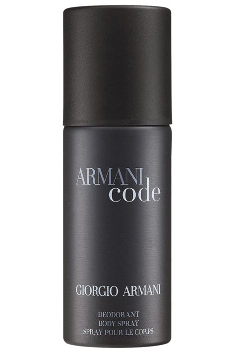 armani code deodorant.